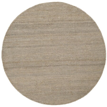 Safavieh Natural Fiber Hand Woven Round Area RugGrey 6 x 6 ft. NF368C-6R